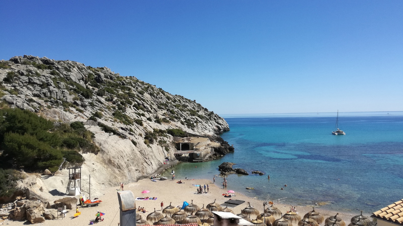 Strand Cala Barques - Kleine malerische Bucht im Norden Mallorcas