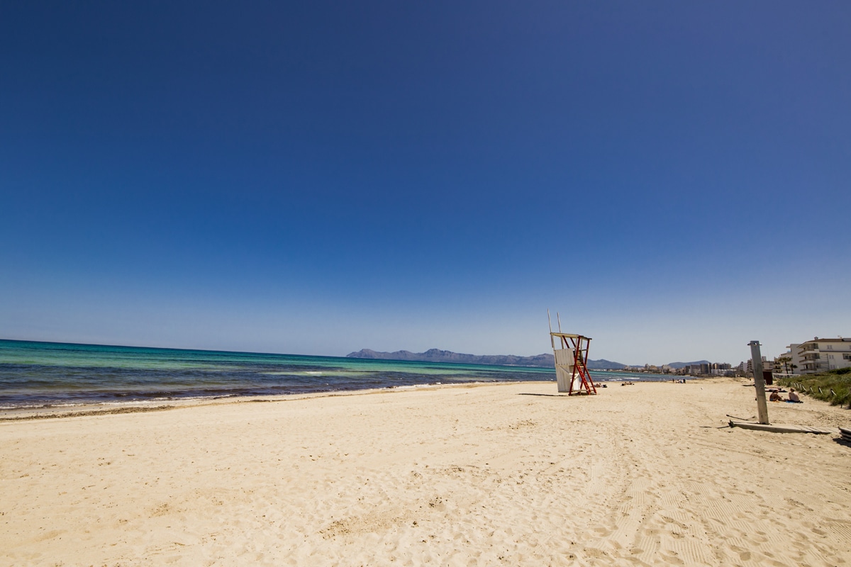 Strände can picafort fkk Mallorca. Playa