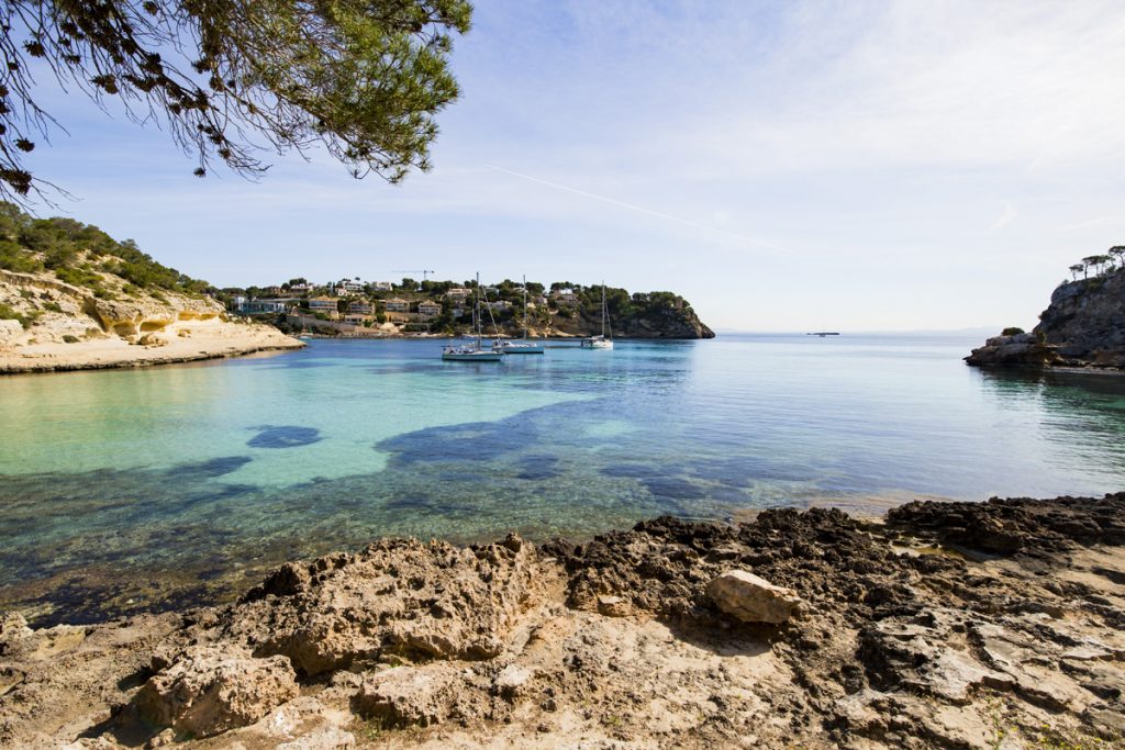 Playa Sa Caleta de Portals Vells - malerische Bucht im Südwesten Mallorcas