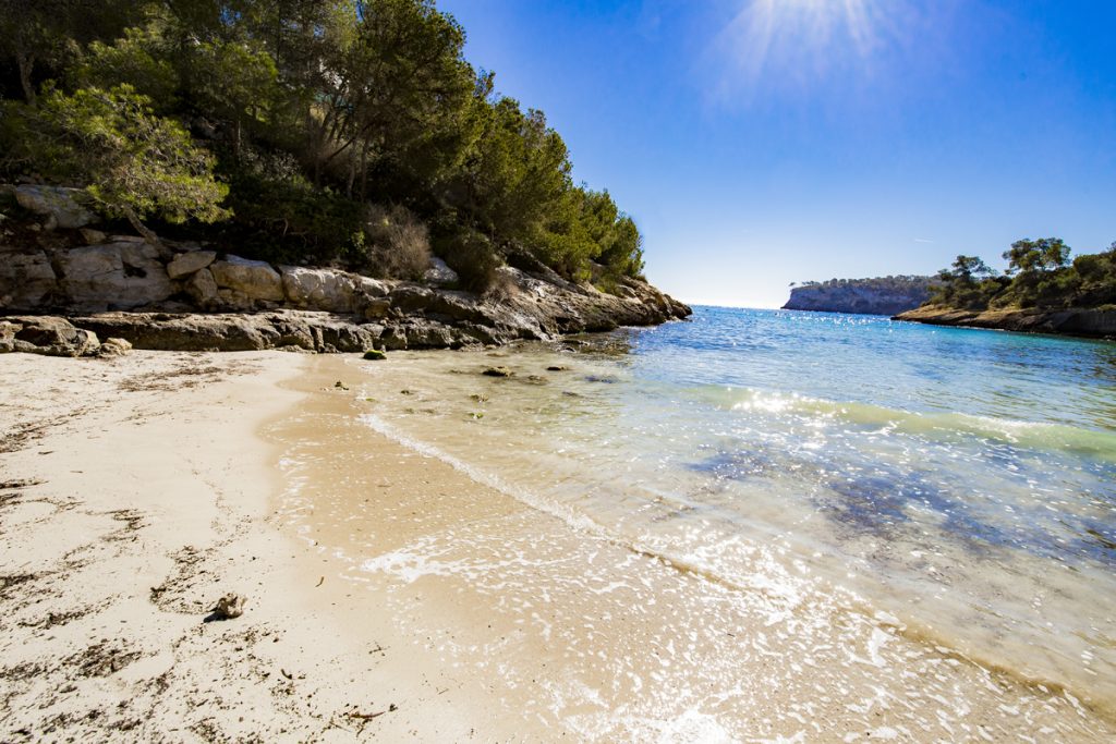 Playa del Rei - auch Platja de Portals Vells III genannt im Südwesten Mallorcas