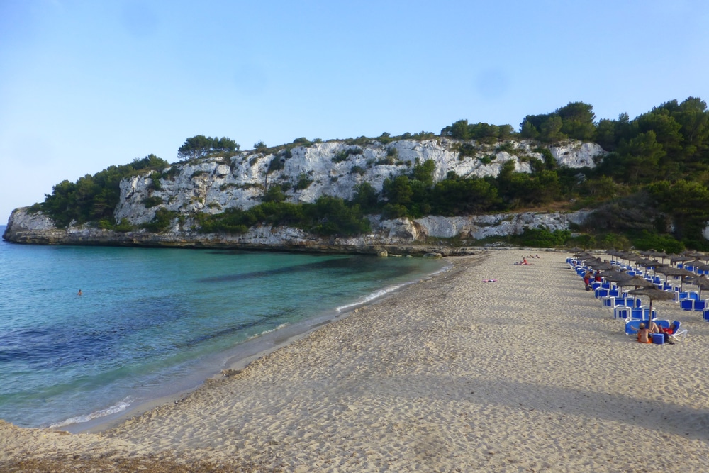 Strand Playa Romantica – Auch Cala Estany den Mas genannt, malerischer Strand im Osten von Mallorca