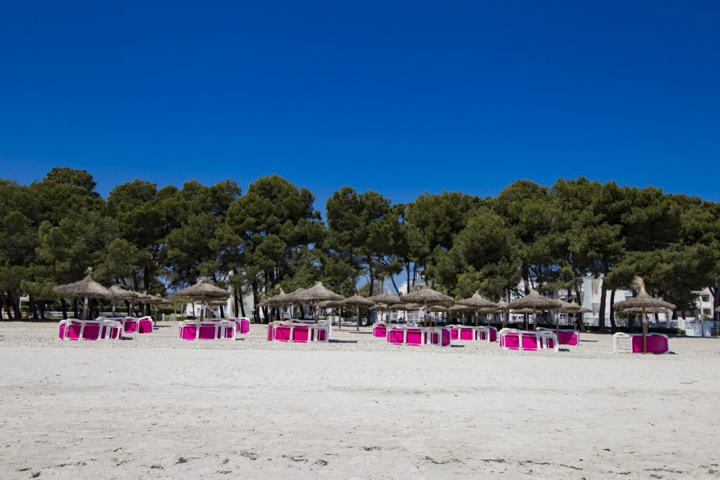 Strand Playa de Alcudia - Einer der größten Strände Mallorcas