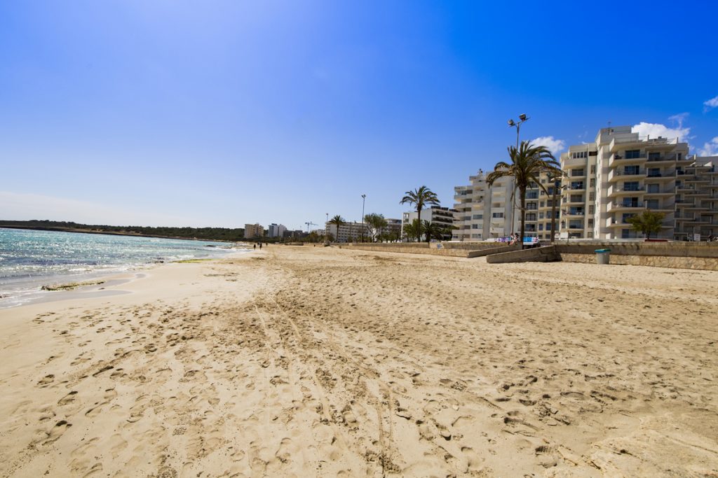 Strand Son Moro - Strandabschnitt südlich von Cala Millor im Osten Mallorcas