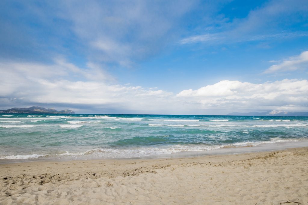 Strand Playa de Muro - langer Sandstrand in der Bucht von Alcudia